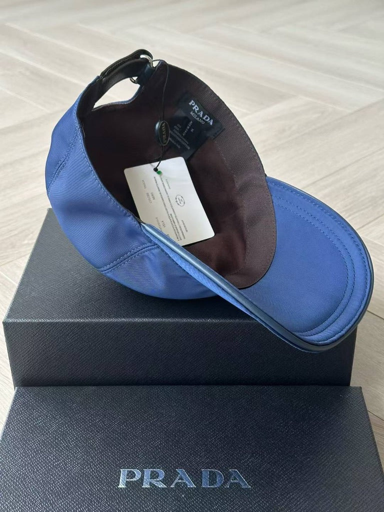 Prada Re-Nylon Baseball Cap, Size M
