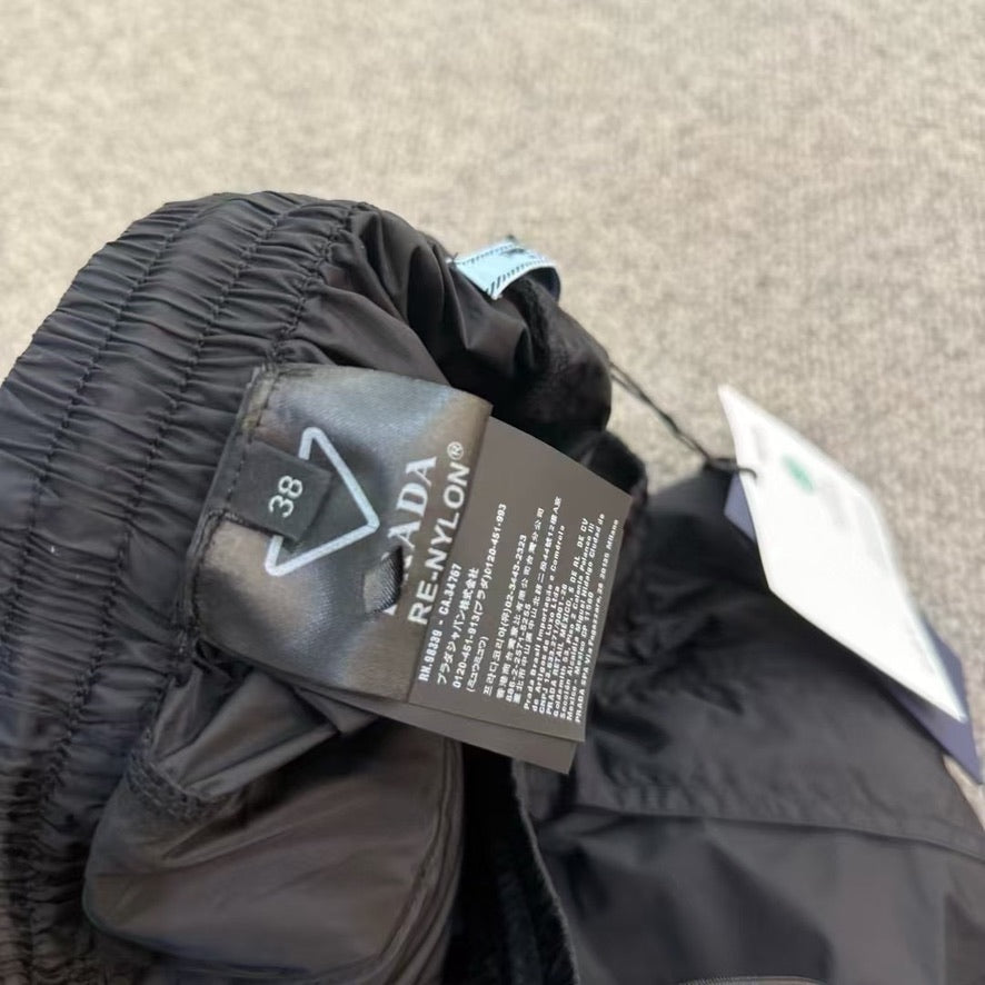 Prada Light Re-Nylon Shorts in Black, Size S/M/L