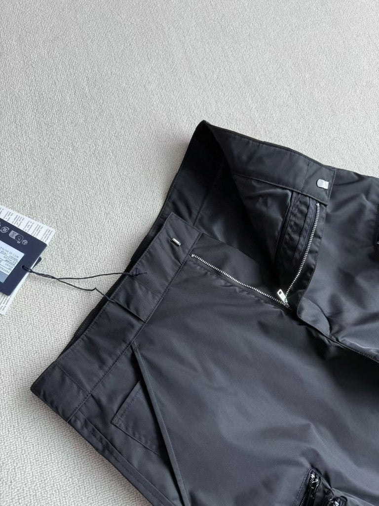 PRADA Re-Nylon Bermudas Shorts in Black, Size S/M/L/XL/2XL