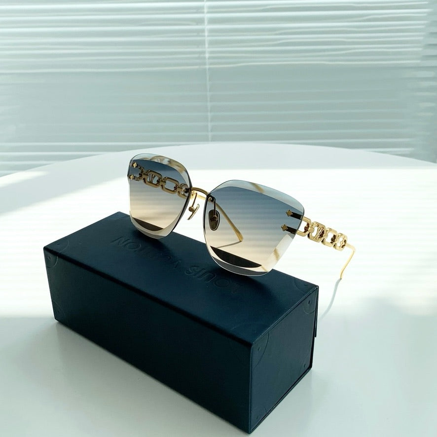 Louis Vuitton LV Jewel Cat Eye Sunglasses Z2142U