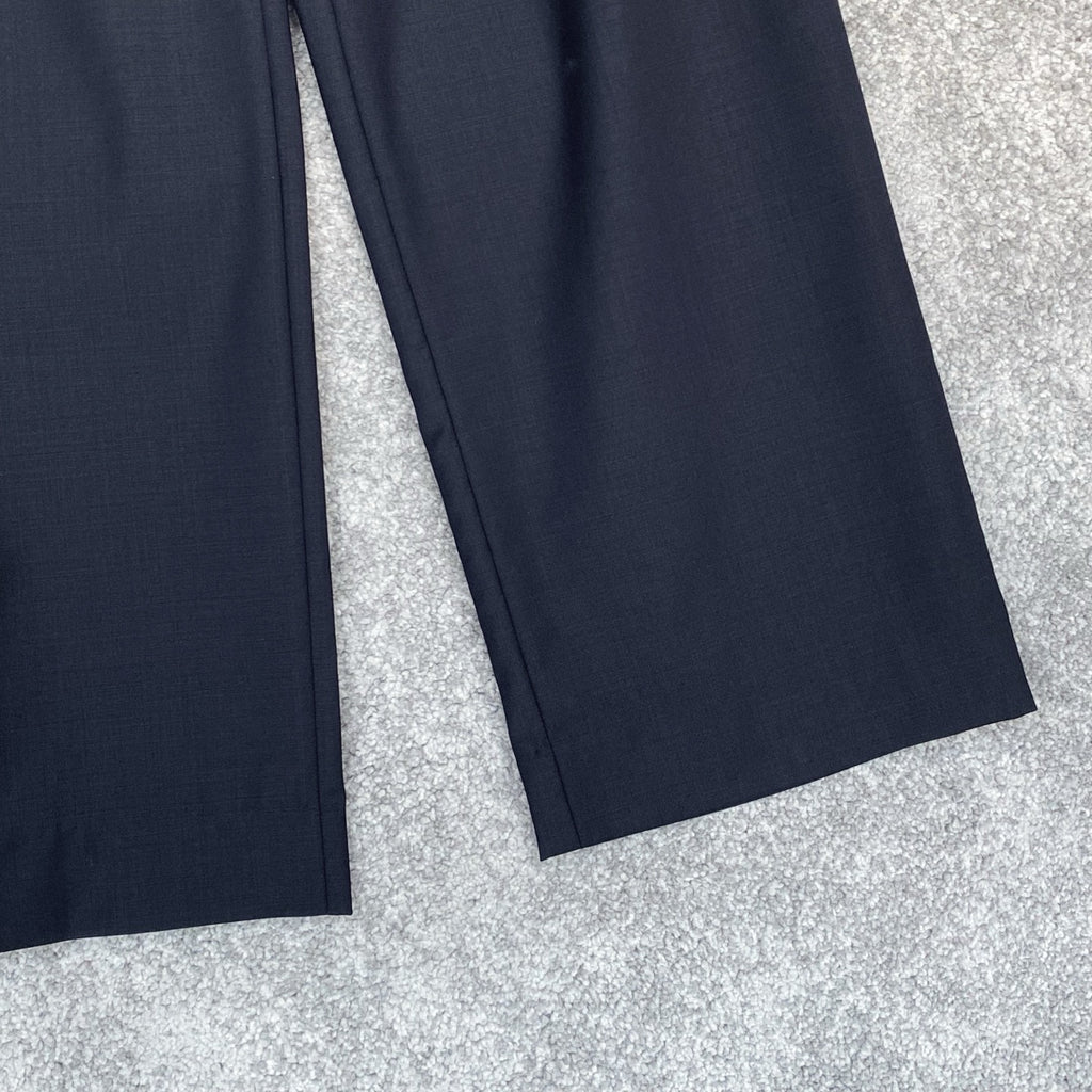 Miu Miu Navy Wool Pants, Size 36/38/40/42