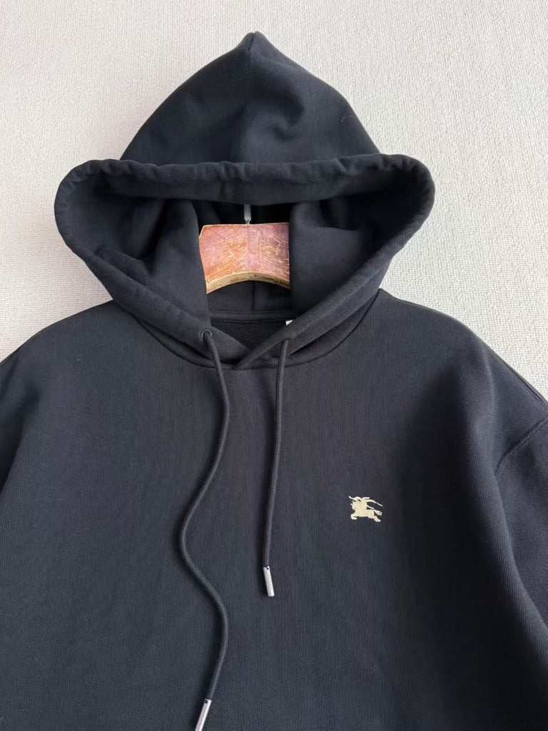 Burberry Unisex Black Hoodie, Size XXS/XS/S/M/L/XL/XXL