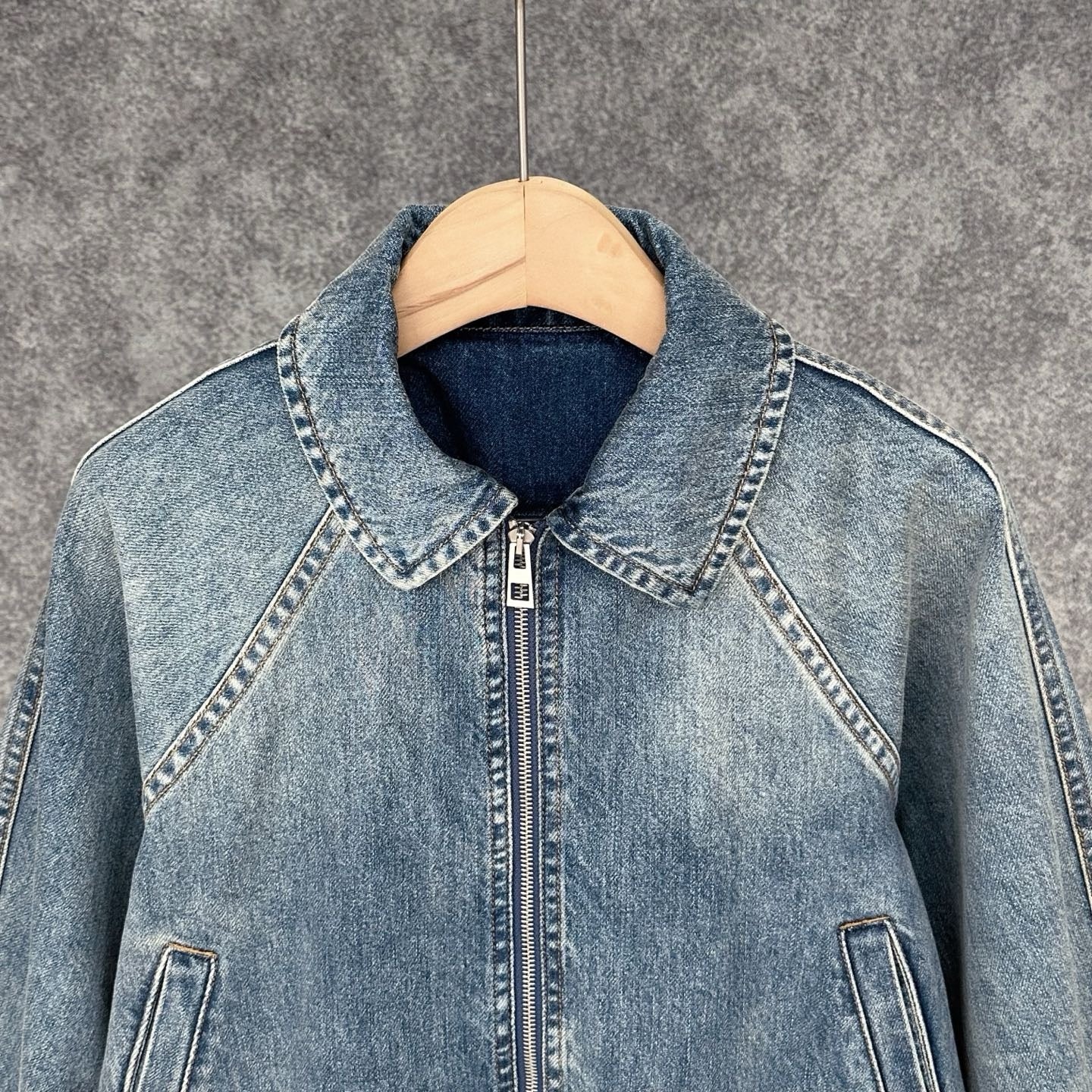 Loewe Balloon Denim Jacket, Size 32/34/36/38
