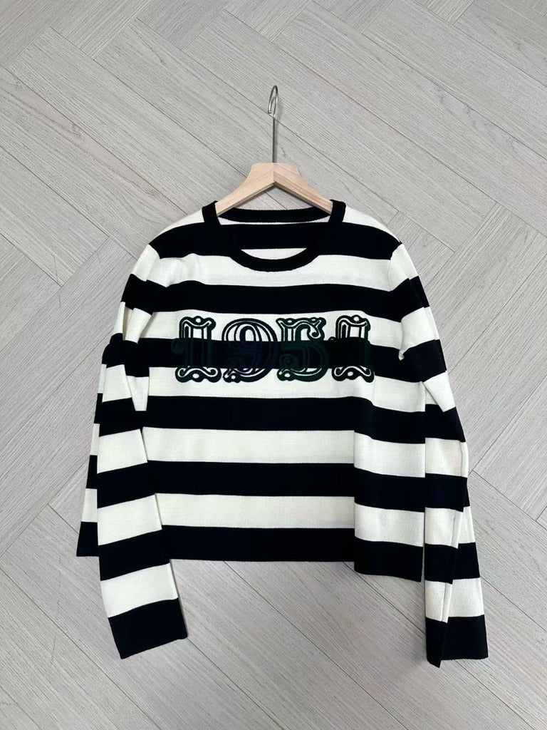 Max Mara Viterbo 1951 Wool Crewneck Sweater, Size S/M/L