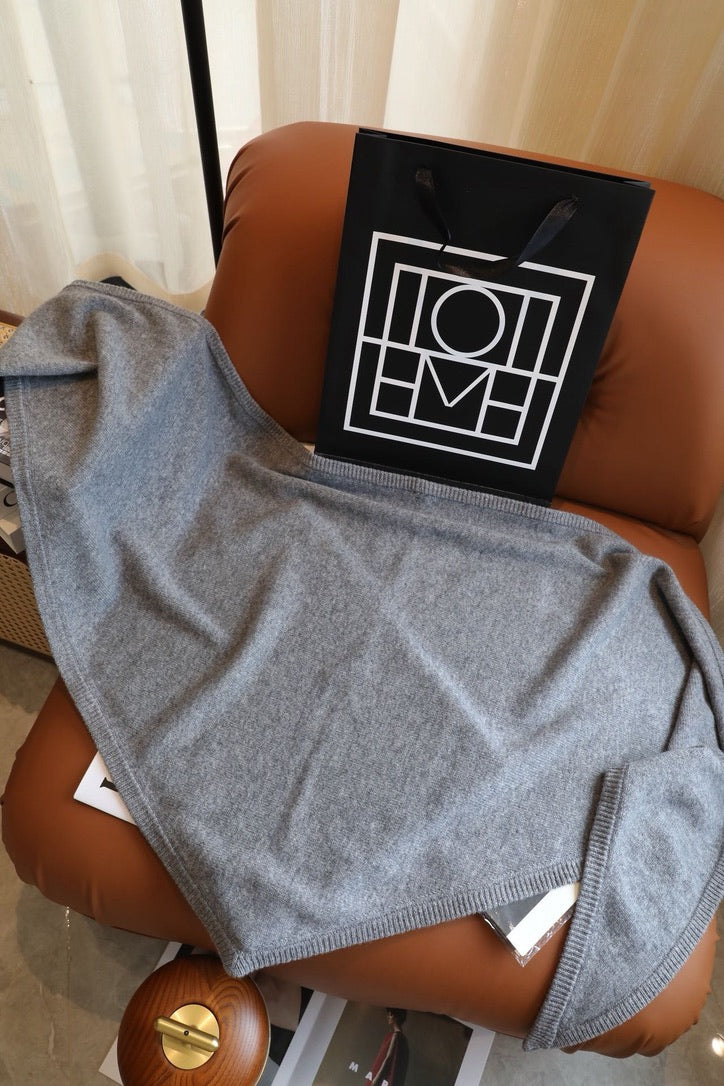 Toteme Scarf in Black/Beige/Gray