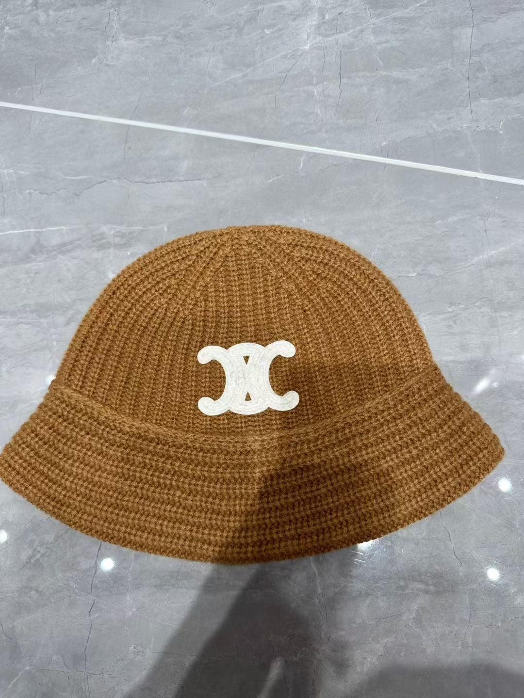 Celine Bucket Hat in Black/Brown/Beige