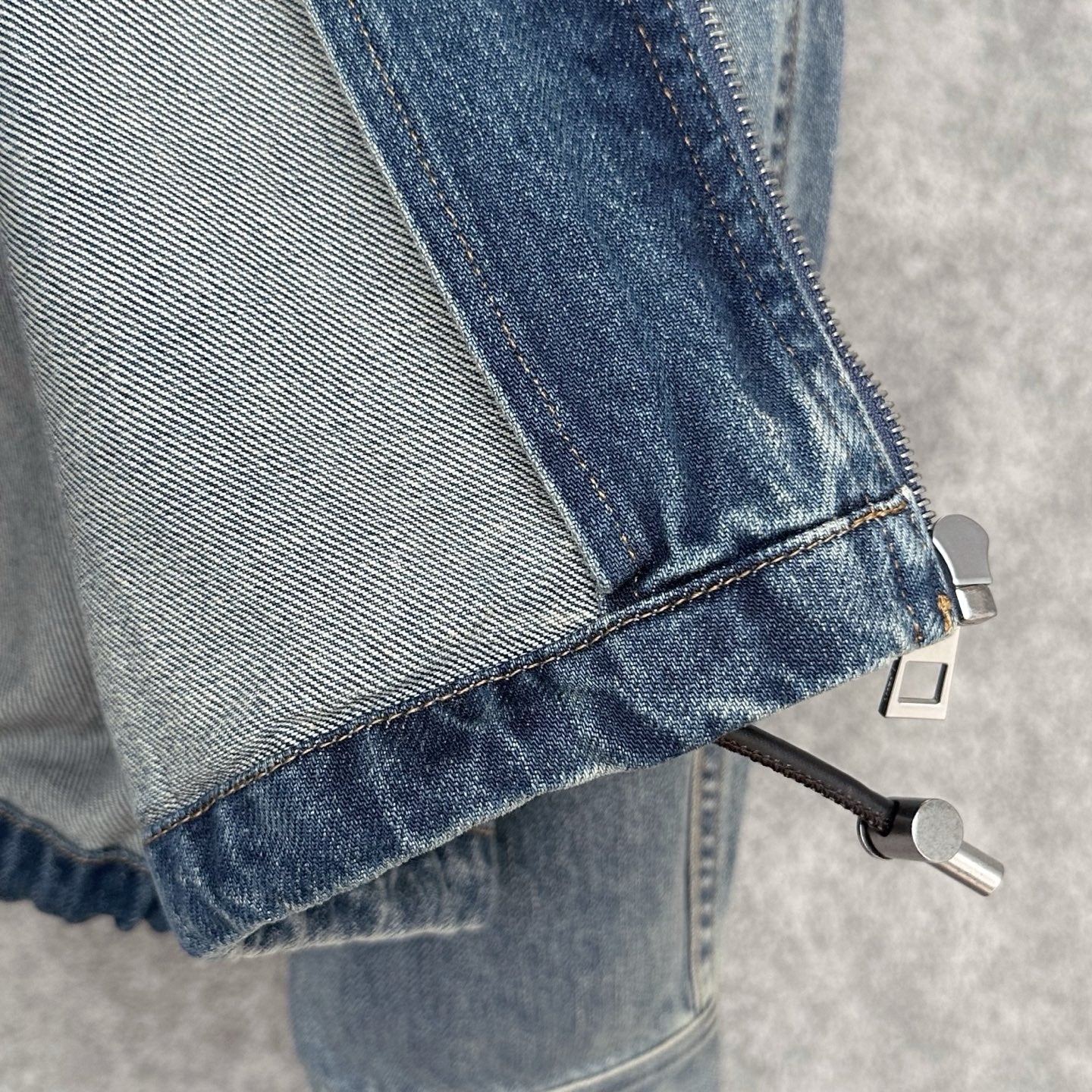 Loewe Balloon Denim Jacket, Size 32/34/36/38