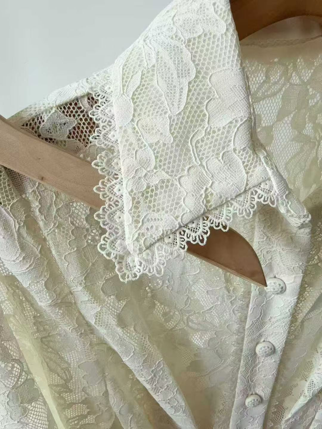 Zimmermann Pleated Lace Midi Dress, Size AU 0P/0/1/2
