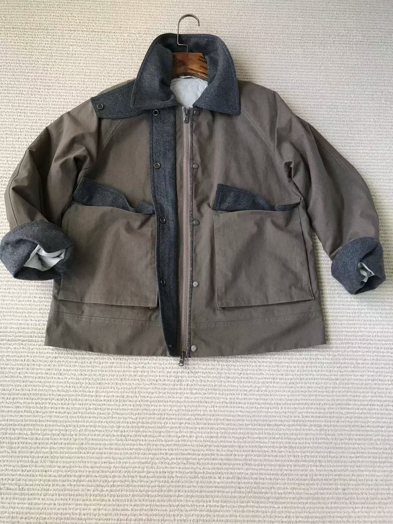 Brunello Cucinelli Women Funnel Neck Jacket, Size 36/38/40