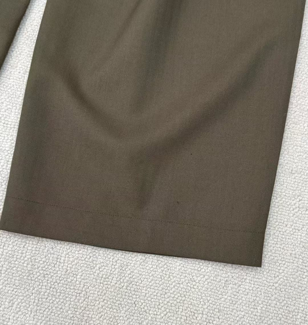 Loewe Barrel Wool Pants, Size 32/34/36/38