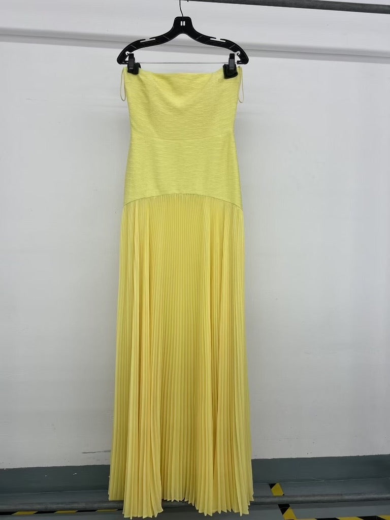 Alexis Sunniva Maxi Dress in Yellow, Size L
