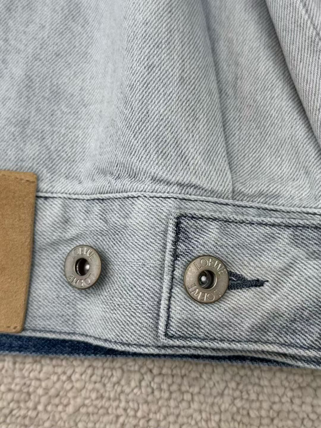 Loewe Degrade Denim Tucker Jacket, Size 44/46/48/50/52