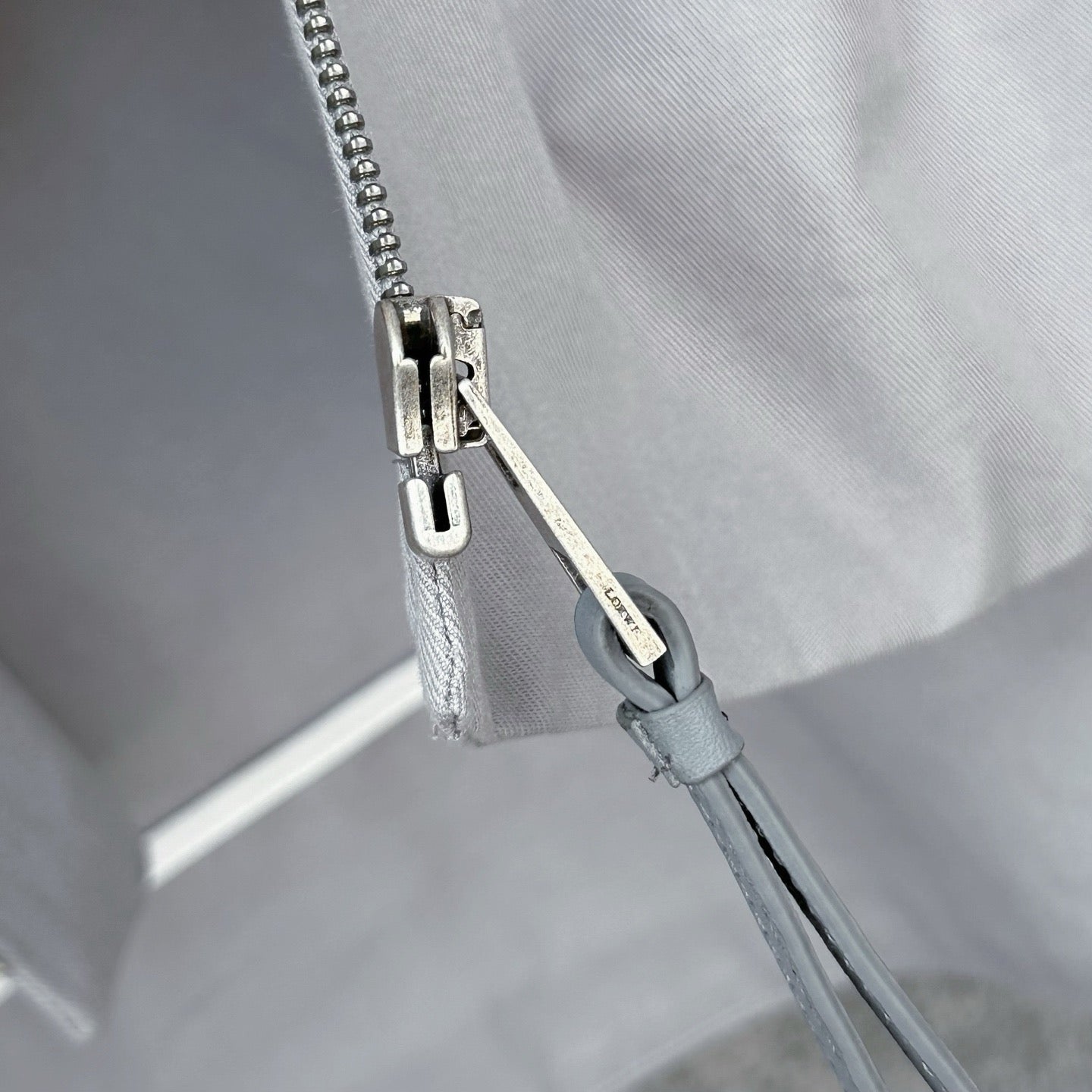Loewe Cropped Hooded Embroidered Cotton-Twill Jackt in Gray, Size 34/36/38/40