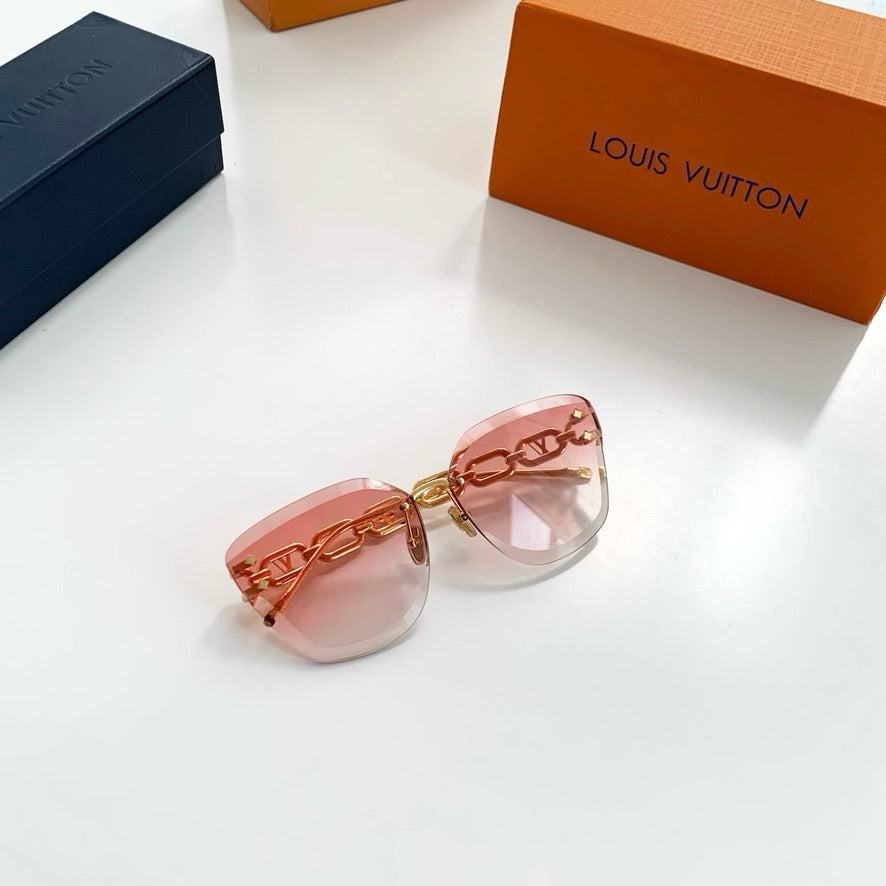 Louis Vuitton LV Jewel Cat Eye Sunglasses Z2142U