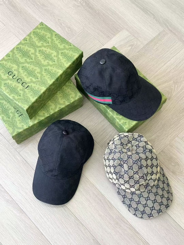 Gucci Original GG Canvas Baseball Cap, Size M
