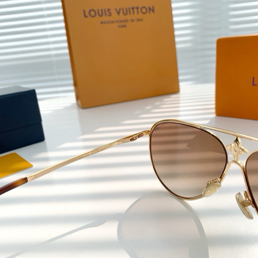Louis Vuitton LV Star Pilot Sunglasses Z1870U (60-10-140)