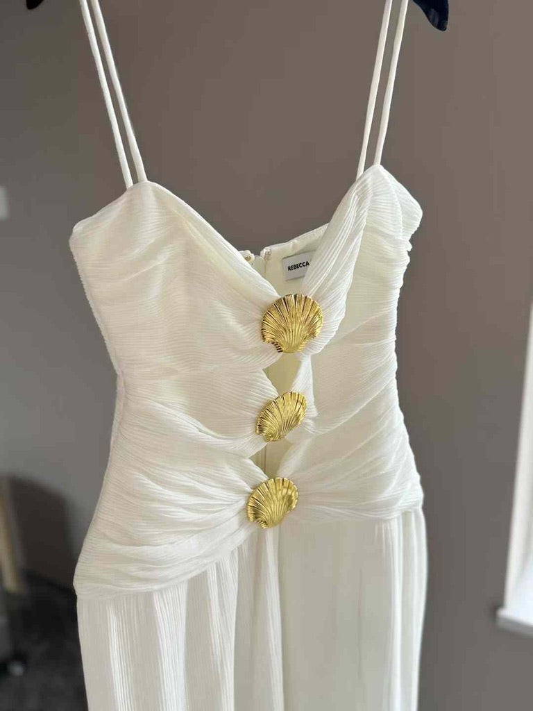 Rebecca Vallance Guinevere Gown in Ivory, Size US 6