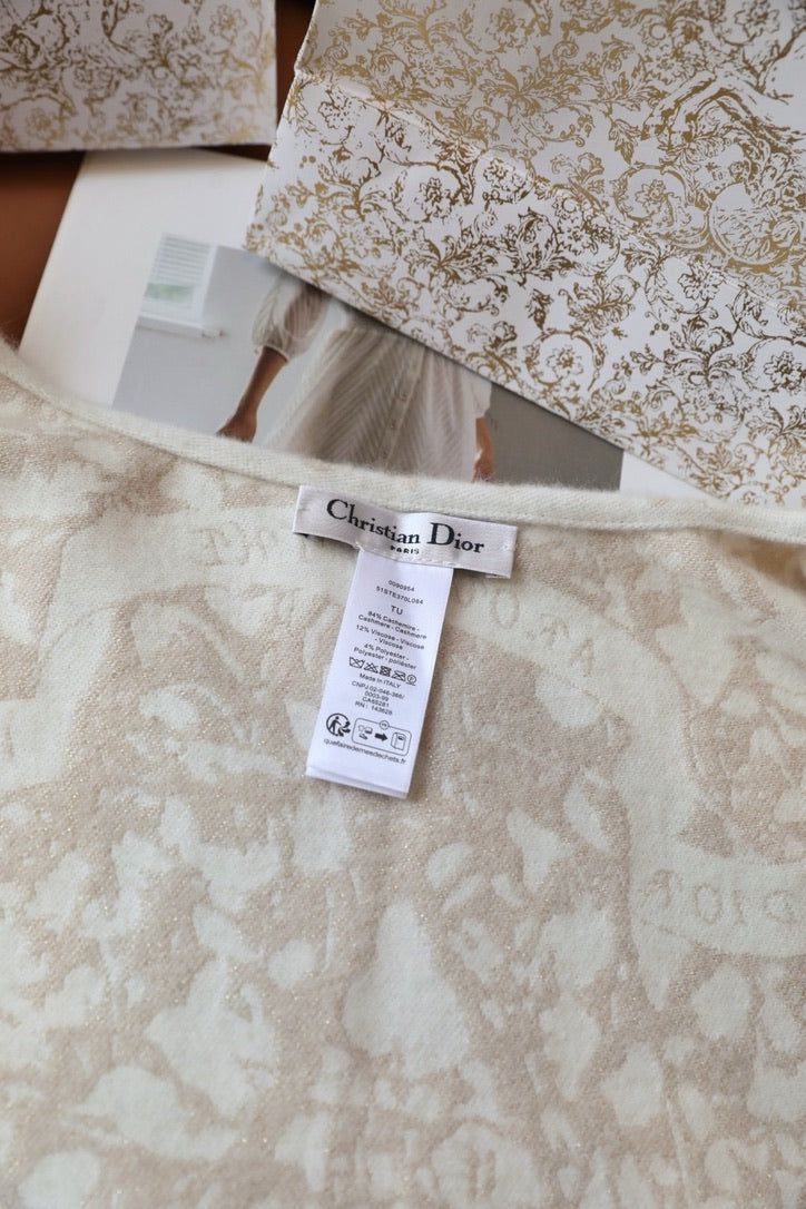 Dior Beige Cape