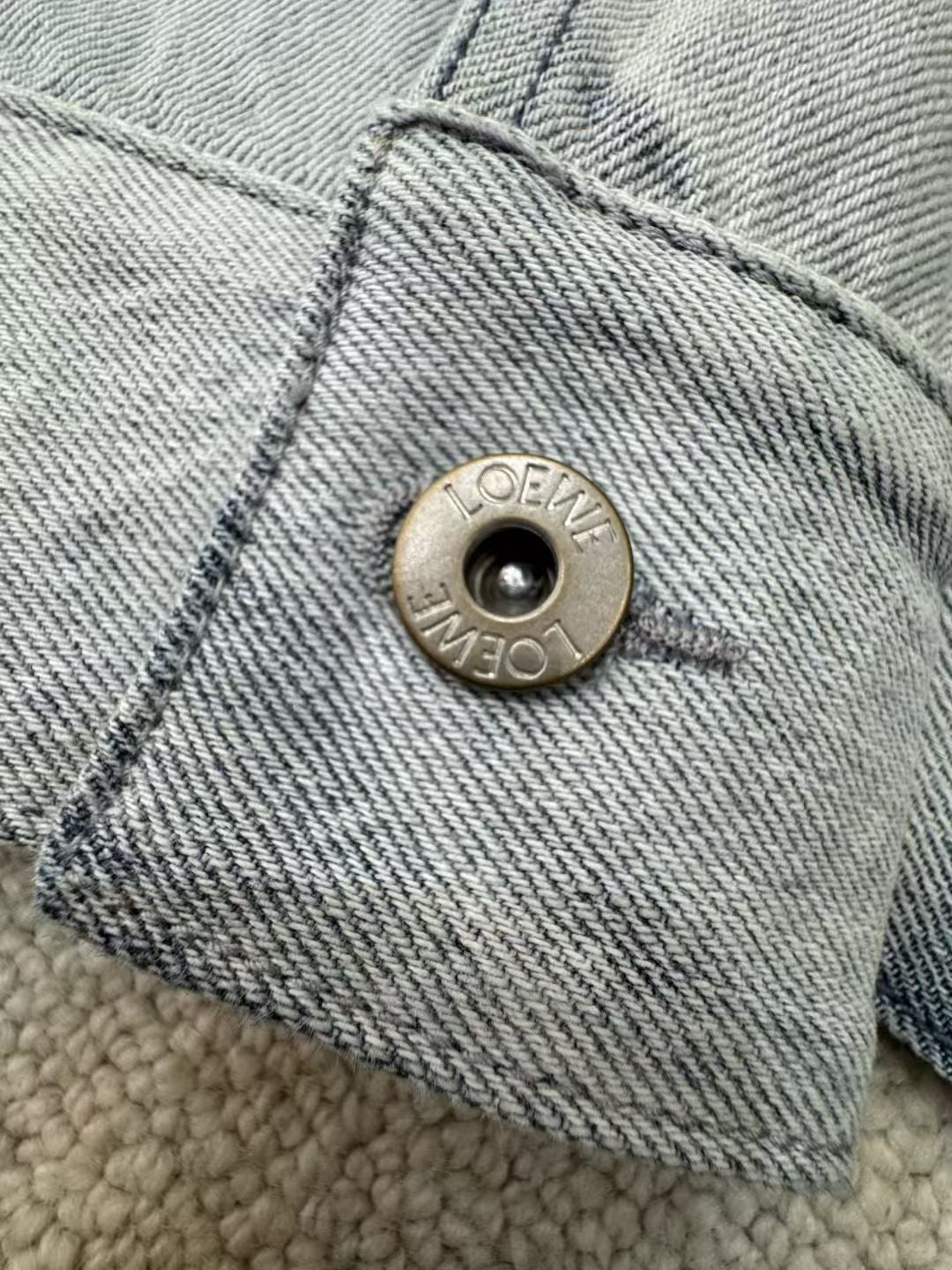 Loewe Degrade Denim Tucker Jacket, Size 44/46/48/50/52