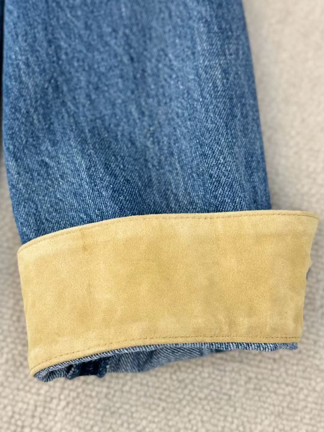 Loewe Degrade Denim Tucker Jacket, Size 44/46/48/50/52