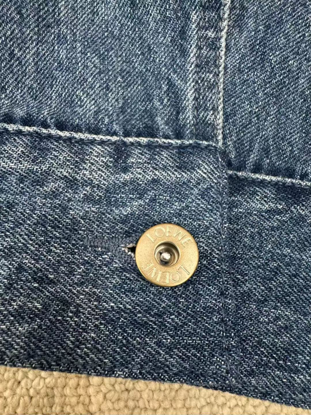 Loewe Degrade Denim Tucker Jacket, Size 44/46/48/50/52