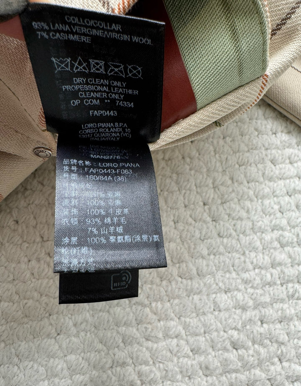 Loro Piana Spencer Linen Trench Coat, Size 36/38/40/42