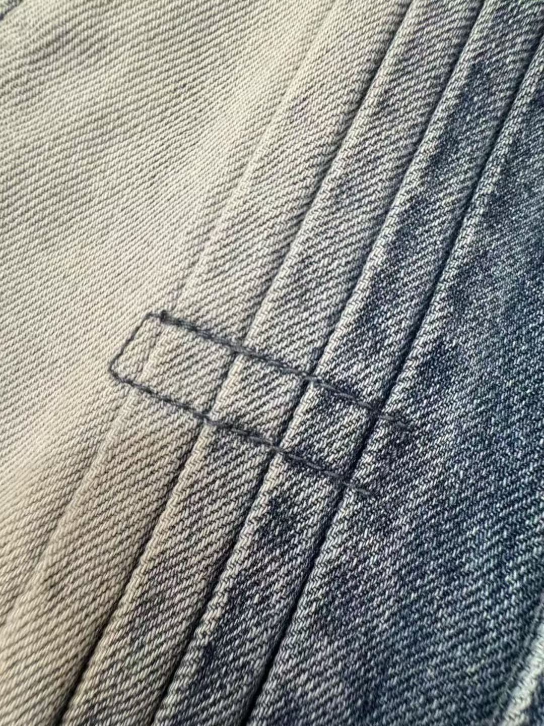 Loewe Degrade Denim Tucker Jacket, Size 44/46/48/50/52