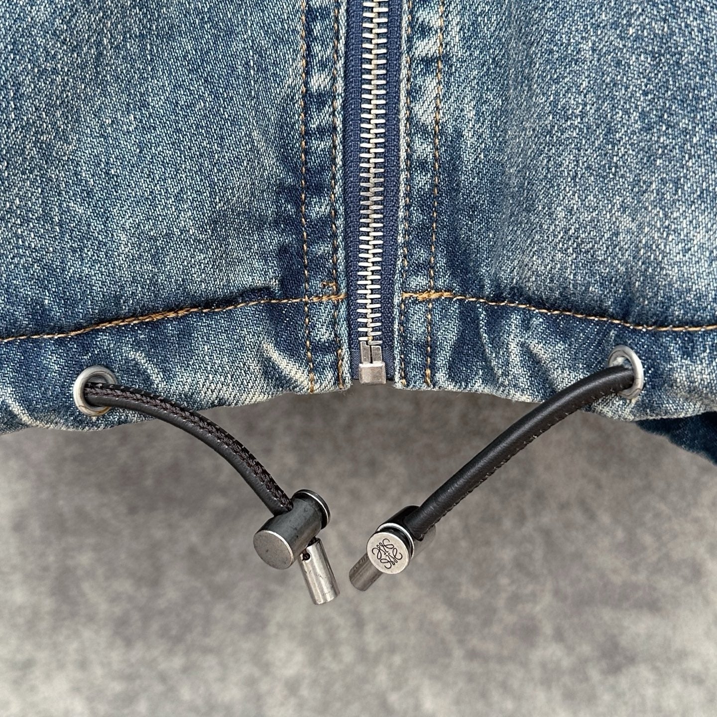 Loewe Balloon Denim Jacket, Size 32/34/36/38