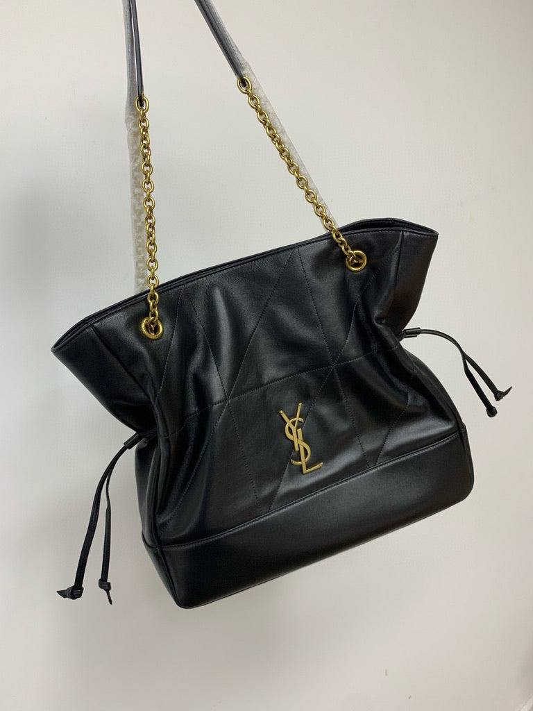 Saint Laurent Jamie Shopping Medium Size Quilted Leather Shoulder Bag