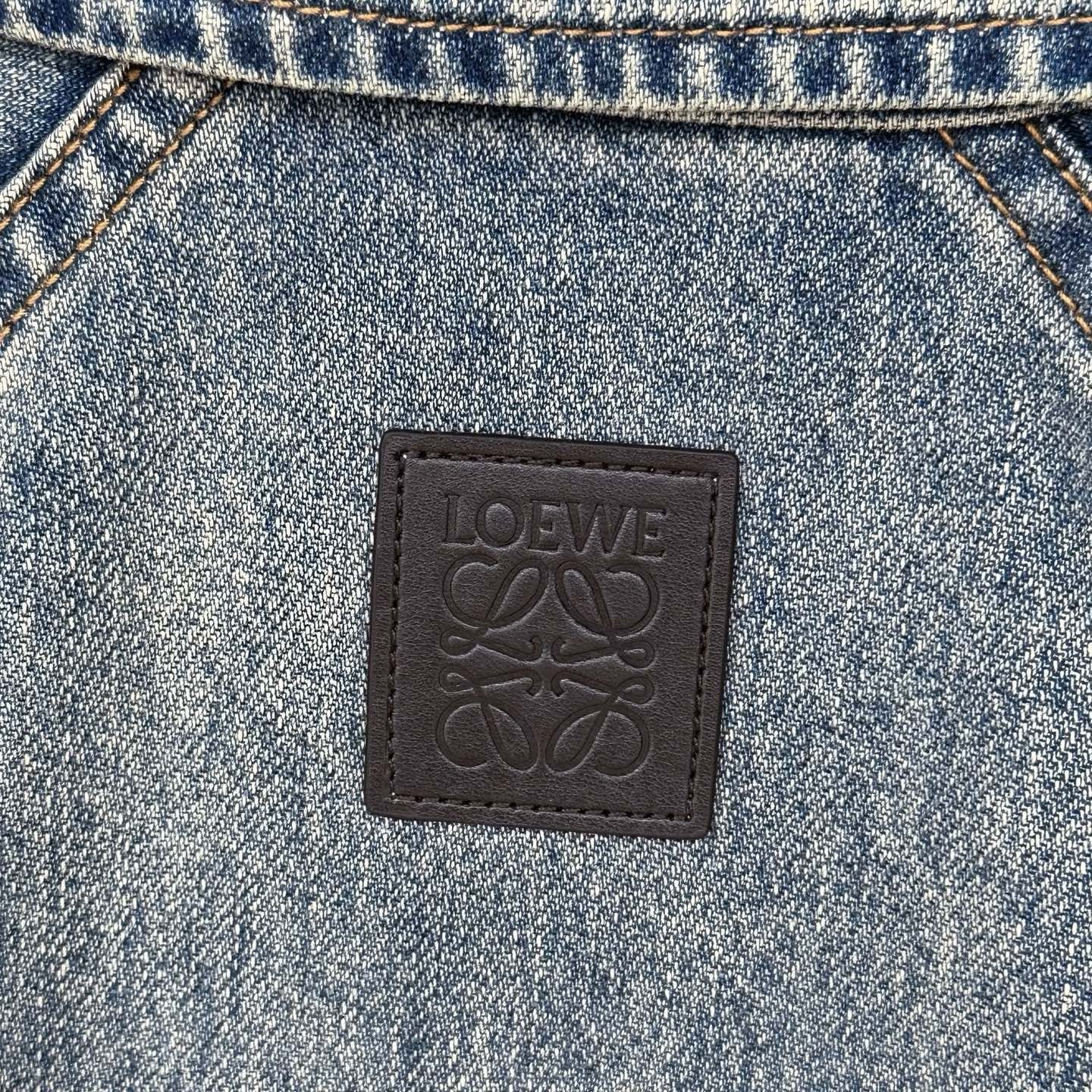 Loewe Balloon Denim Jacket, Size 32/34/36/38