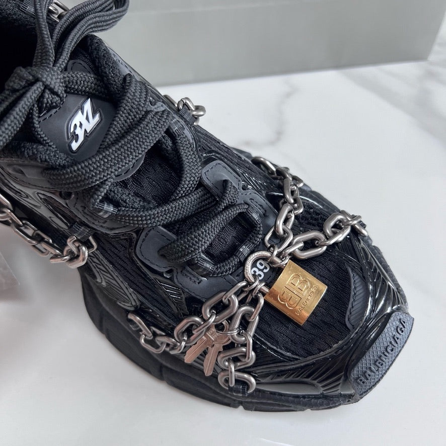 Balenciaga 3XL Chain Sneakers in Black, Size 35/36/37/38/39/40/41/42/43/44/45