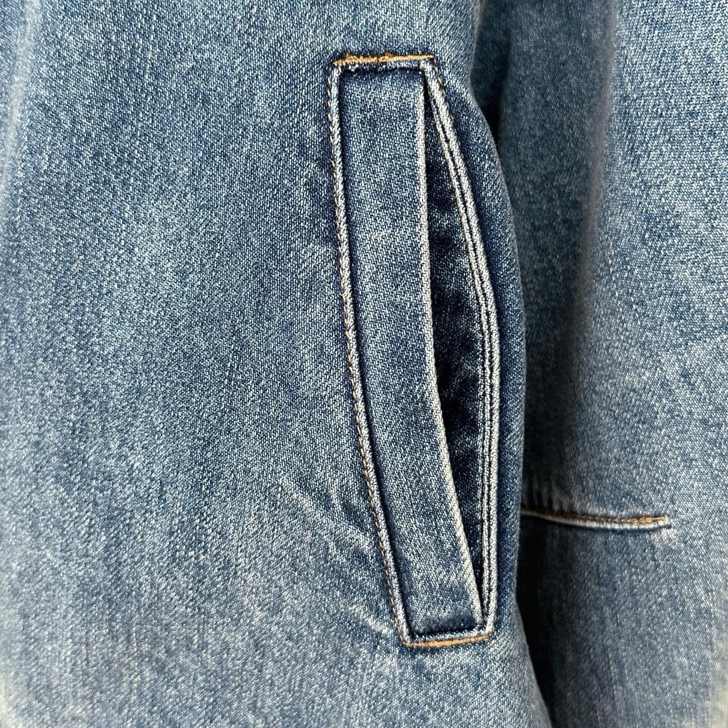 Loewe Balloon Denim Jacket, Size 32/34/36/38
