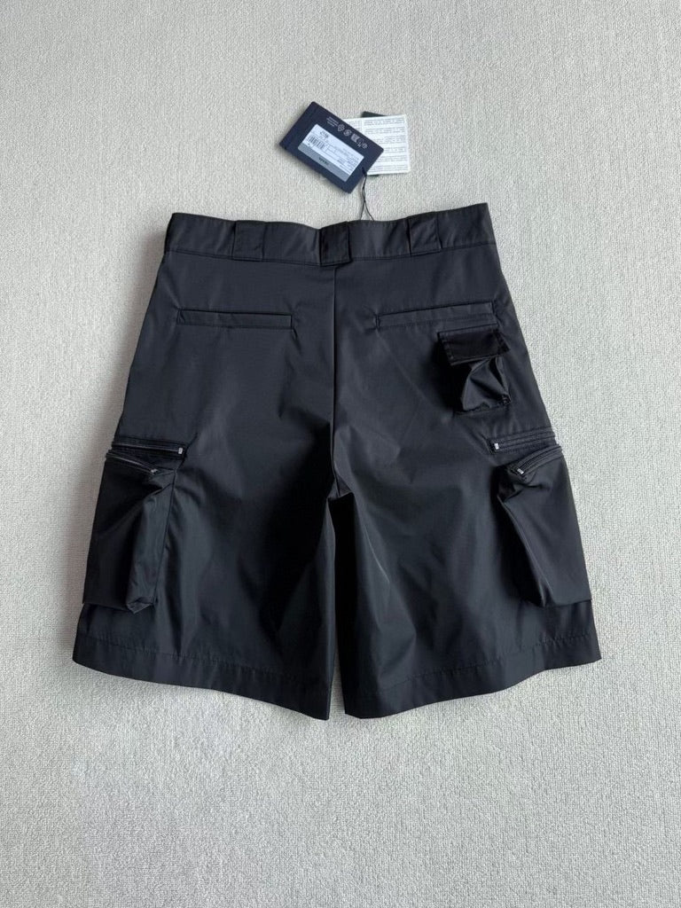 PRADA Re-Nylon Bermudas Shorts in Black, Size S/M/L/XL/2XL