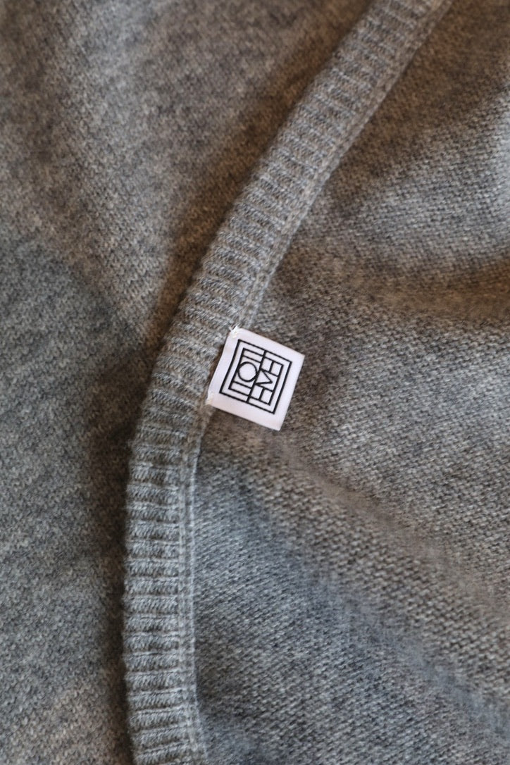 Toteme Scarf in Black/Beige/Gray