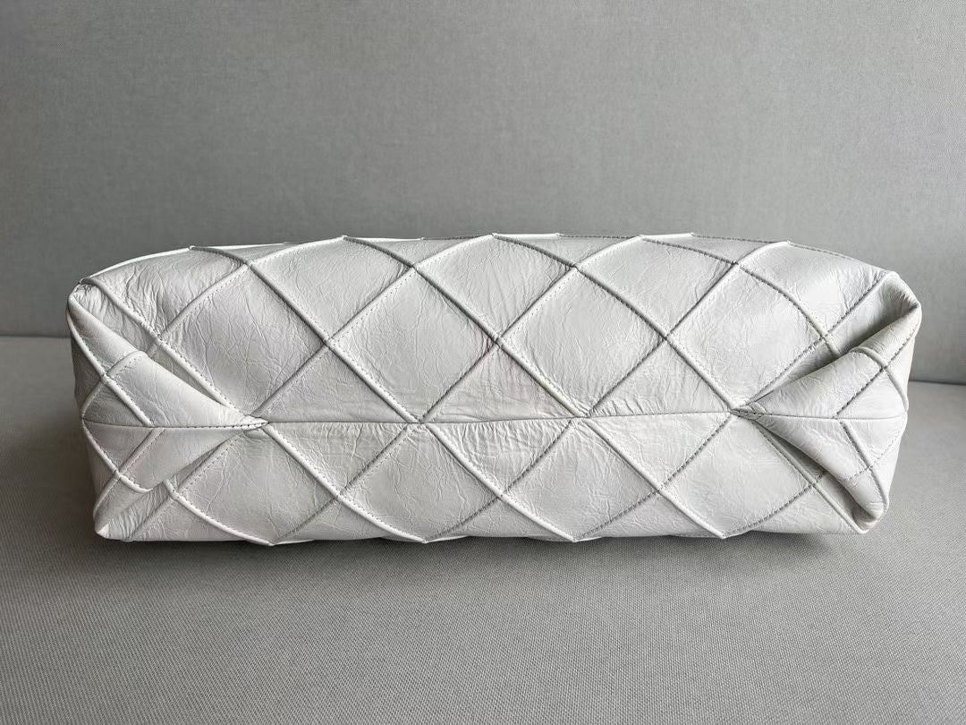 Tory Burch White Leather Bag