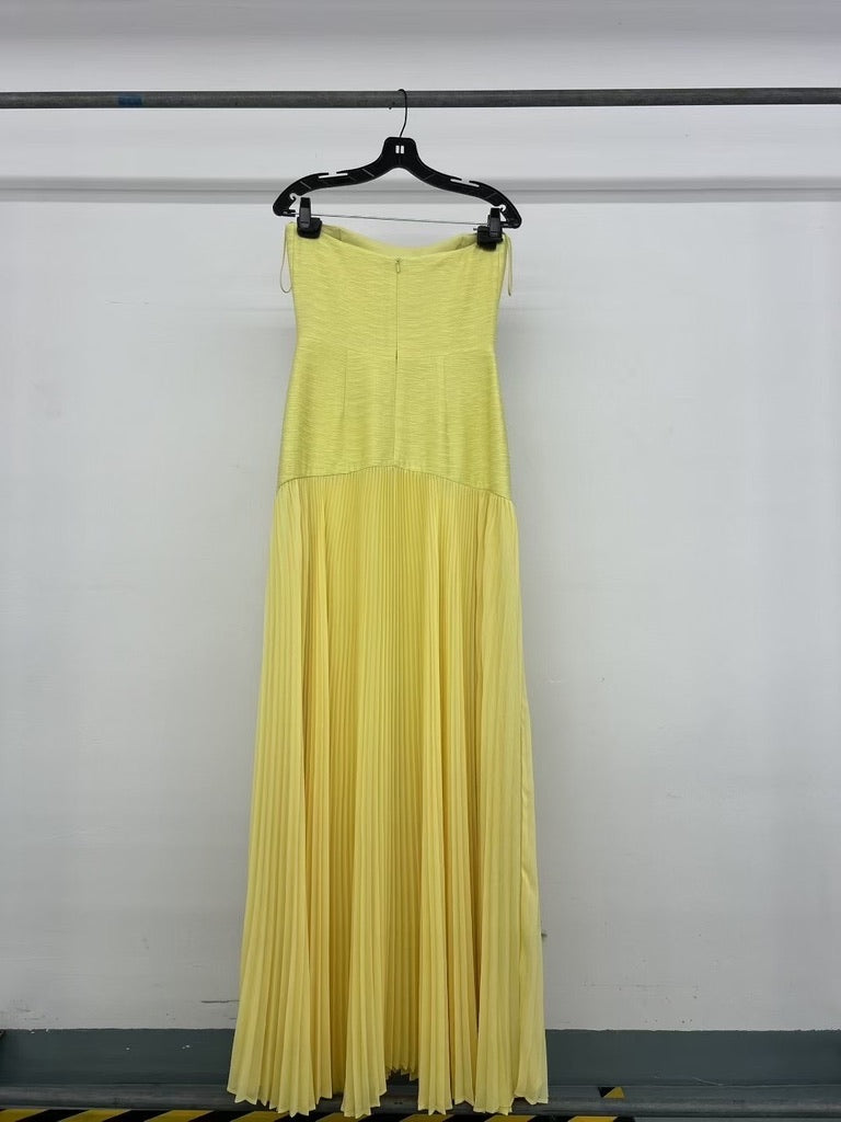 Alexis Sunniva Maxi Dress in Yellow, Size L