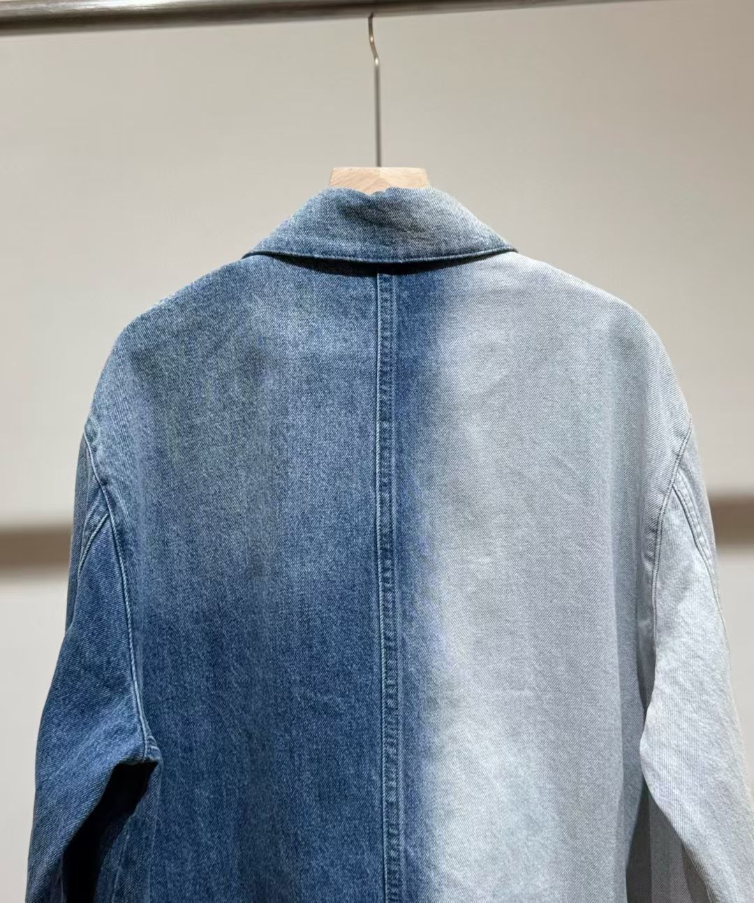 Loewe Degrade Denim Tucker Jacket, Size 44/46/48/50/52