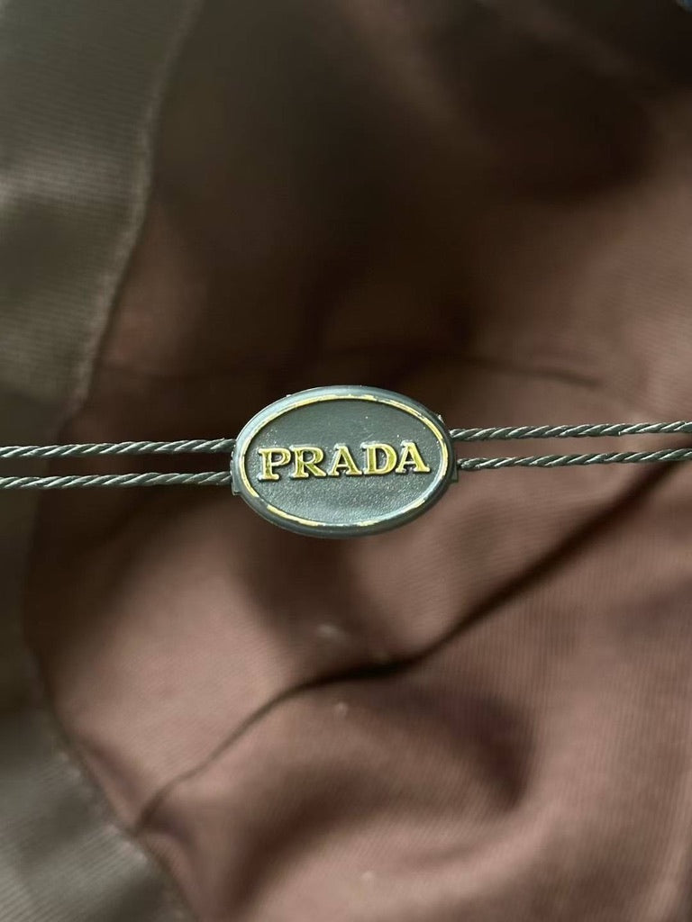 Prada Re-Nylon Baseball Cap, Size M