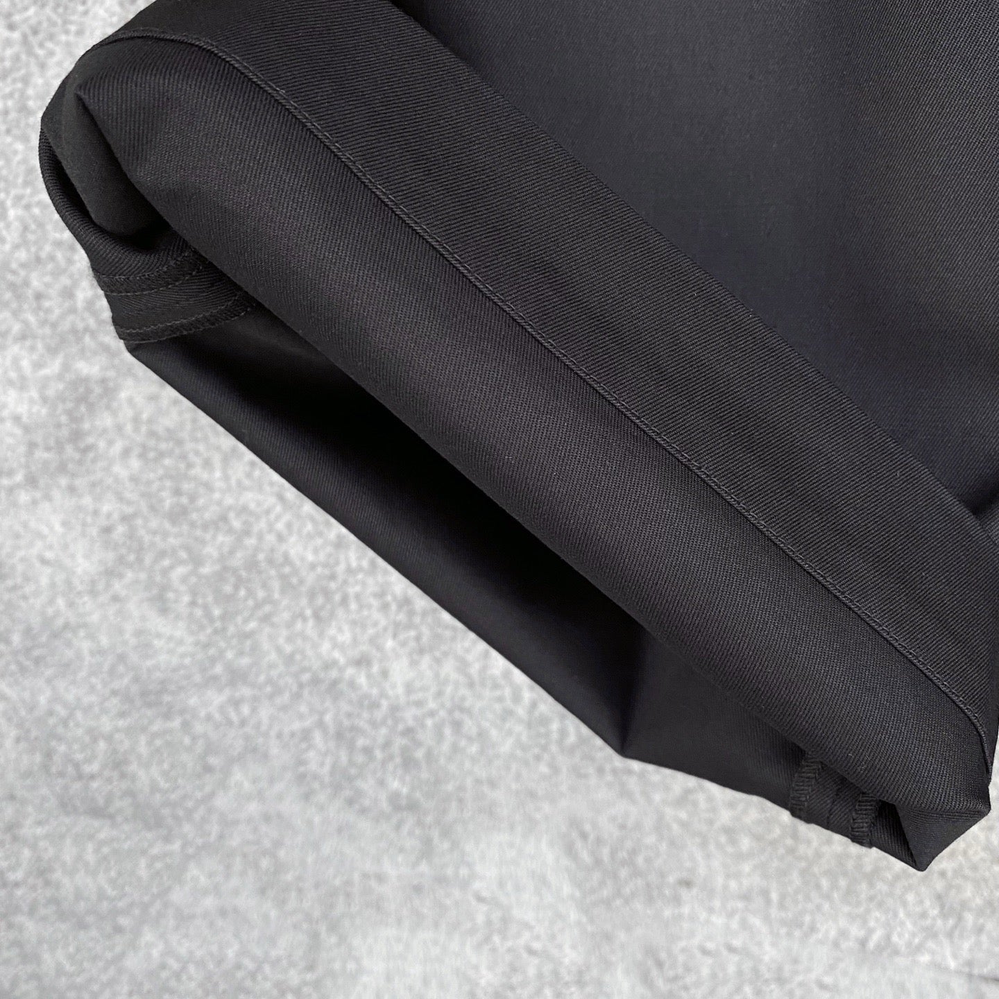 Loewe Black Barrel Trousers in Cotton and Silk, Size 32/34/36/38/40