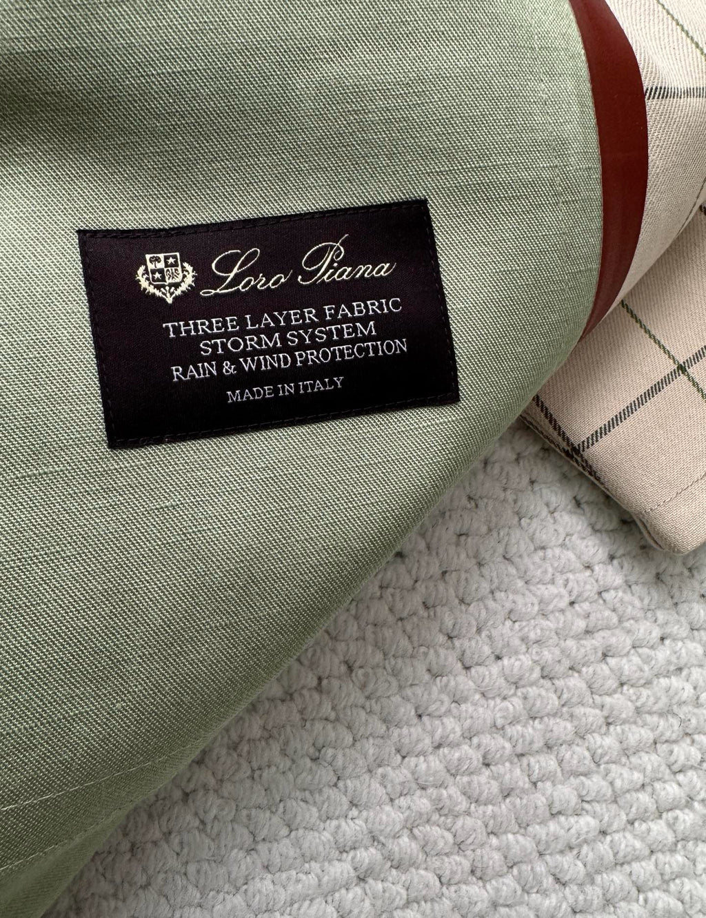 Loro Piana Spencer Linen Trench Coat, Size 36/38/40/42