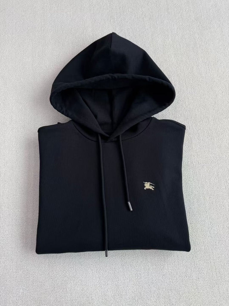 Burberry Unisex Black Hoodie, Size XXS/XS/S/M/L/XL/XXL