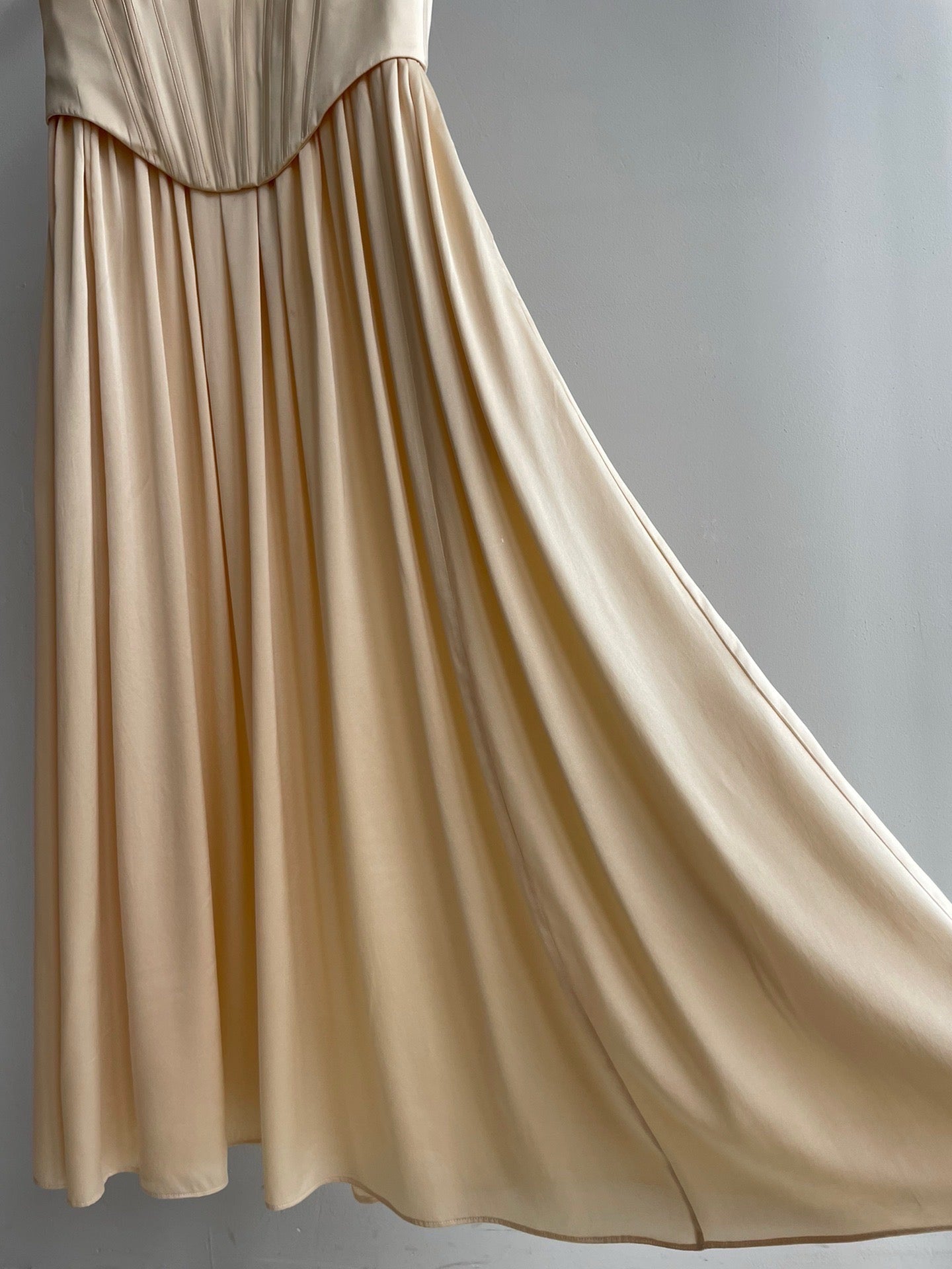 Zimmermann Corset Silk Midi Dress, Size AU 2