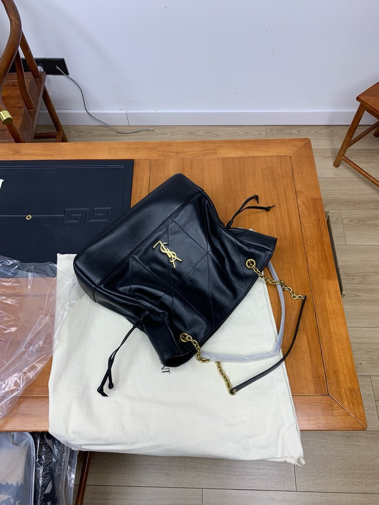 Saint Laurent Jamie Shopping Medium Size Quilted Leather Shoulder Bag