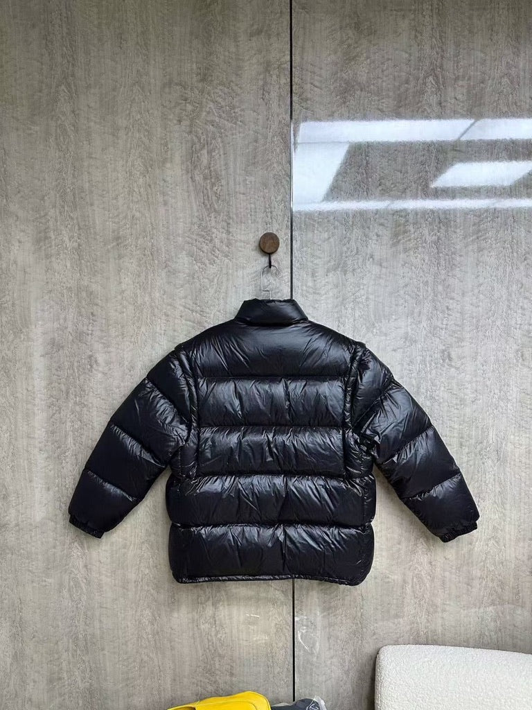 Prada Re-Nylon Convertible Down Jacket, Size 36/38/40/42