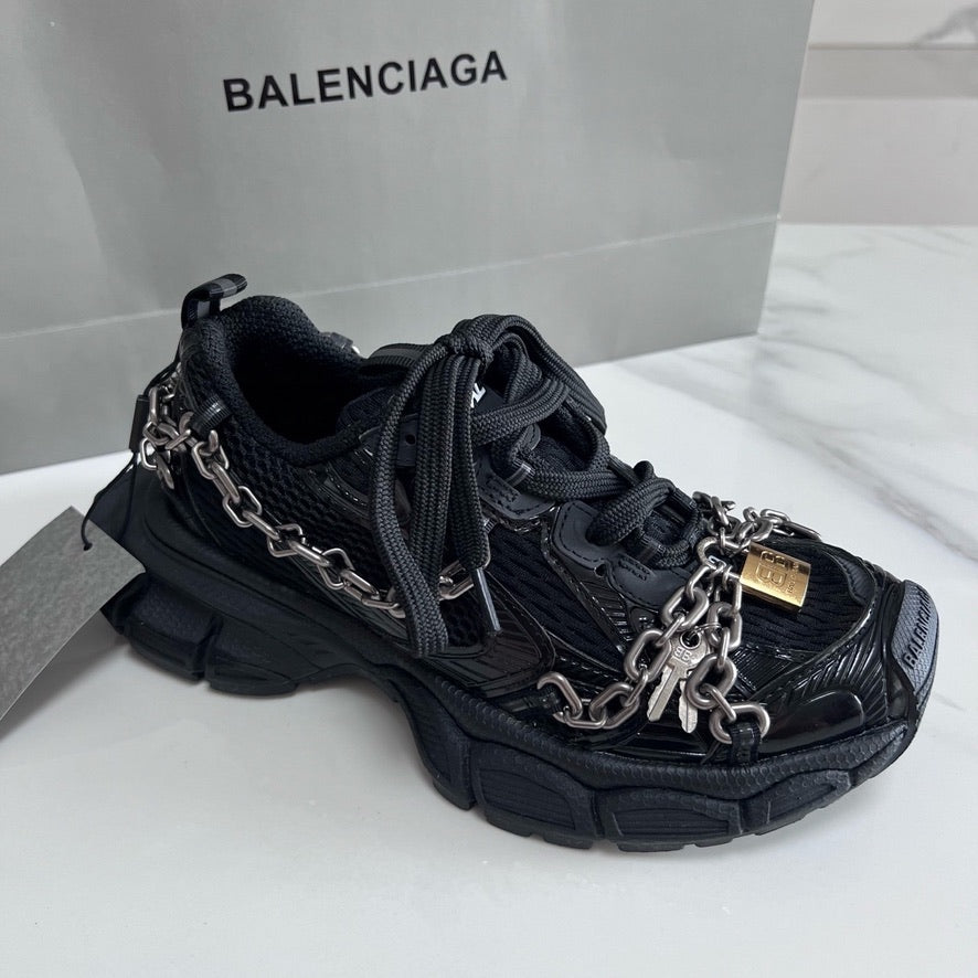 Balenciaga 3XL Chain Sneakers in Black, Size 35/36/37/38/39/40/41/42/43/44/45