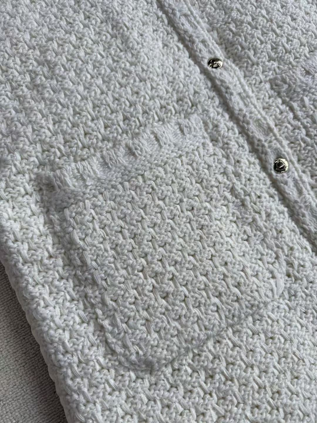 Moncler Padded Wool & Cotton Long Cardigan, Size 0/1/2/3