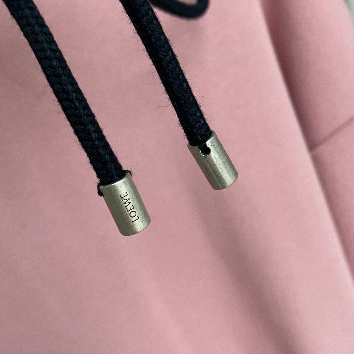 Loewe Hoodie in Pink/Green, Size S/M/L/XL