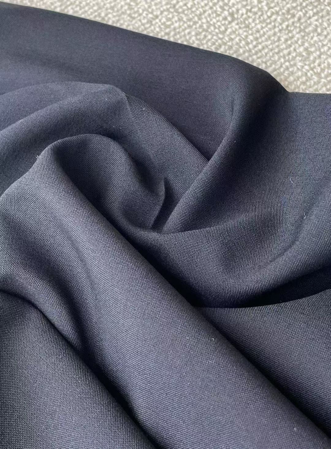 Loewe Wool Straight Leg Pants in Black/Gray, Size XS/S/M/L
