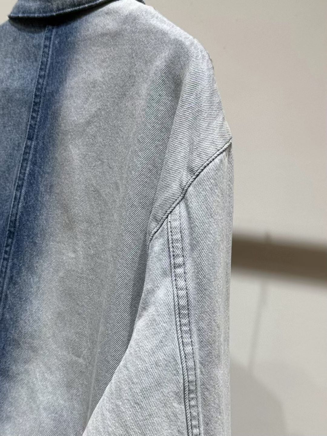 Loewe Degrade Denim Tucker Jacket, Size 44/46/48/50/52