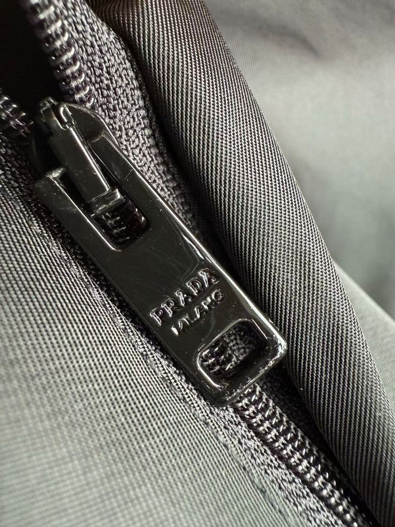 Prada Re-Nylon Short-Sleeved Shirt in Black, Size S/M/L/XL